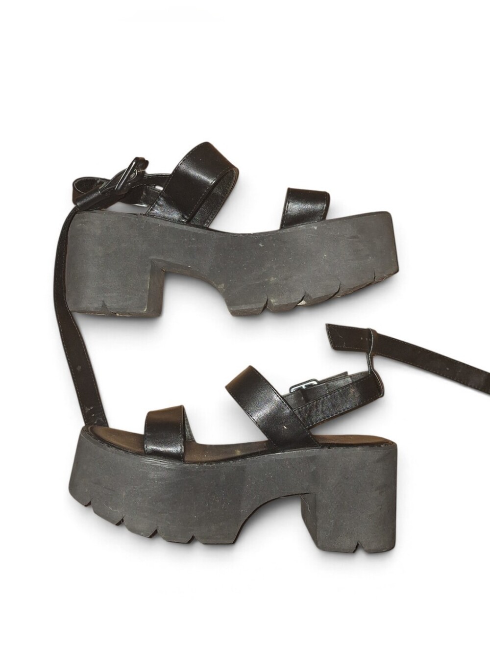 Black Platform Sandals